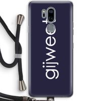 Gijweet: LG G7 Thinq Transparant Hoesje met koord