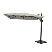 Nesling Coolfit zweefparasol plus 300 x 300 cm gebroken Wit - thumbnail