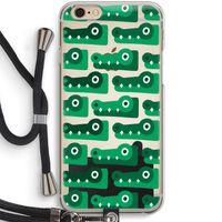 Crocs: iPhone 6 / 6S Transparant Hoesje met koord