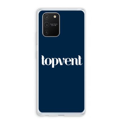 Topvent Navy: Samsung Galaxy S10 Lite Transparant Hoesje