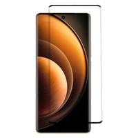 vivo X100/X100 Pro Full Cover Glazen Screenprotector - Zwarte Rand - thumbnail