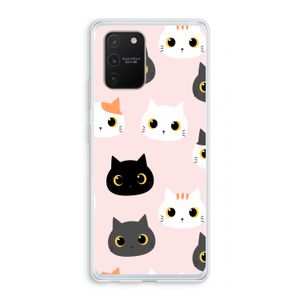 Katten: Samsung Galaxy S10 Lite Transparant Hoesje