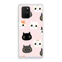 Katten: Samsung Galaxy S10 Lite Transparant Hoesje