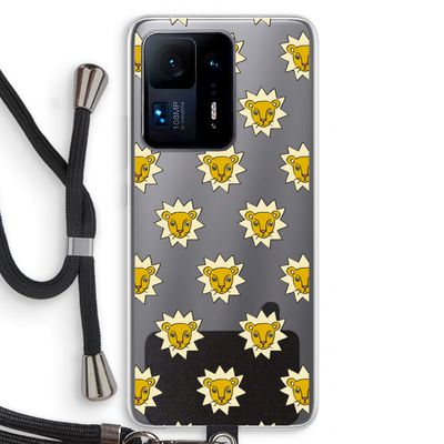 Leeuwenkoppen: Xiaomi Mi Mix 4 Transparant Hoesje met koord
