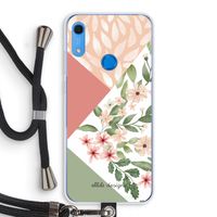 Sweet heaven geometrics: Huawei Y6s Transparant Hoesje met koord