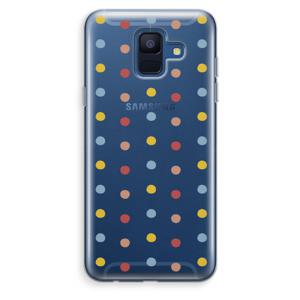 Bollen: Samsung Galaxy A6 (2018) Transparant Hoesje