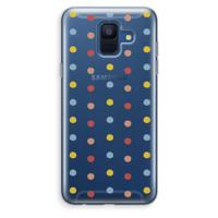 Bollen: Samsung Galaxy A6 (2018) Transparant Hoesje - thumbnail
