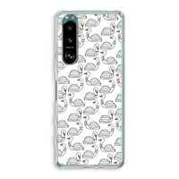 Zwanen: Sony Xperia 5 III Transparant Hoesje