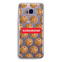 Koekerond: Samsung Galaxy S8 Transparant Hoesje
