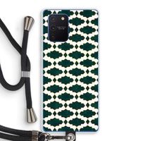 Moroccan tiles: Samsung Galaxy Note 10 Lite Transparant Hoesje met koord