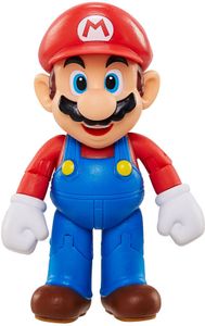Super Mario Action Figure - Mario with 1-UP Mushroom (version A)