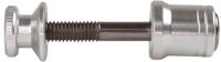 TranzX - quick release voor achternaaf + zadelpen zilver