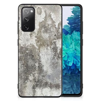 Samsung Galaxy S20 FE Marmeren Print Telefoonhoesje Beton Print