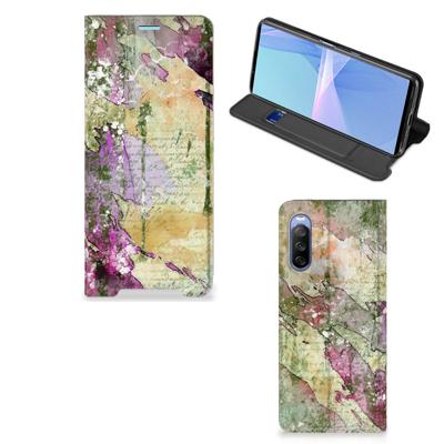 Bookcase Sony Xperia 10 III Letter Painting Bookcase Sony Xperia 10 III Letter Painting