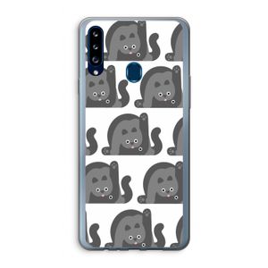 Cats: Samsung Galaxy A20s Transparant Hoesje