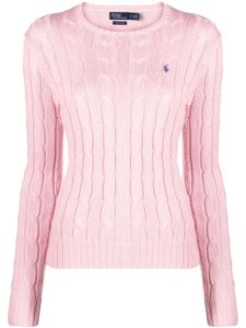 Polo Ralph Lauren pull en maille à manches longues - Rose