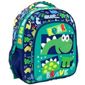 Must Rugzak, Dino - 31 x 27 x 10 cm - Polyester