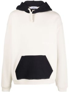 Stone Island hoodie en coton à design colour block - Tons neutres