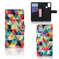 Alcatel 1S (2021) | Telefoon Hoesje | Geruit
