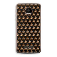 Poop emoji: Motorola Moto Z Force Transparant Hoesje