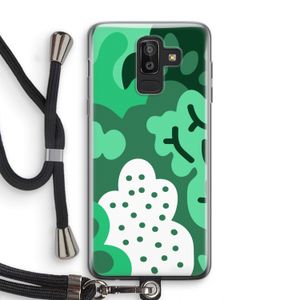 Bushes: Samsung Galaxy J8 (2018) Transparant Hoesje met koord