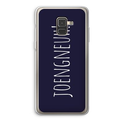 Joengneuh!: Samsung Galaxy A8 (2018) Transparant Hoesje