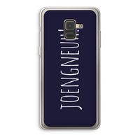 Joengneuh!: Samsung Galaxy A8 (2018) Transparant Hoesje