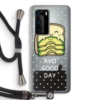 Avo Good Day: Huawei P40 Pro Transparant Hoesje met koord