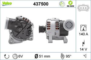 Valeo Alternator/Dynamo 437500