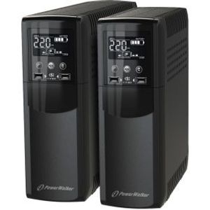 PowerWalker VI 1500 CSW IEC UPS Line-Interactive 1500 VA 900 W 8 AC-uitgang(en)