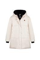 NoBell winter winterjas meisjes - beige - Belvine - lang, capuhon
