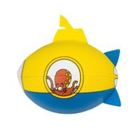 Waimea neopreen football animal onderzeeër blauw 18 cm | 24 stuks