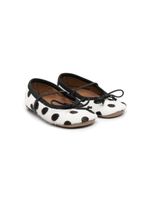 Pèpè polka-dot ballerina shoes - Blanc - thumbnail