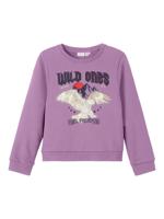 Name it winter sweater meisjes - paars - NkfPnawild