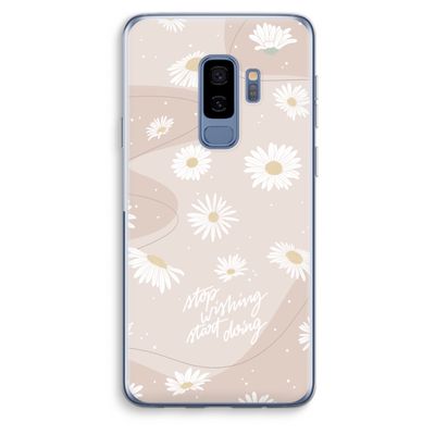 Daydreaming becomes reality: Samsung Galaxy S9 Plus Transparant Hoesje
