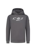 Ballin Hoodie slim fit - Antraciet