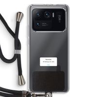 Reminder: Xiaomi Mi 11 Ultra Transparant Hoesje met koord