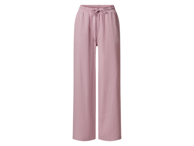 esmara Mousseline dames broek (Lichtroze, M (40/42))