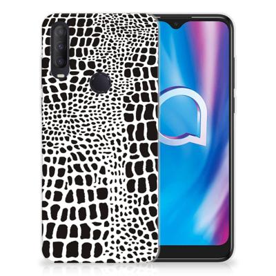 Alcatel 1S (2020) | TPU Hoesje | Slangenprint