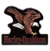 Harley Davidson - Duikende Adelaar Metalen Bord Harley Davidson - Duikende Adelaar Metalen Bord