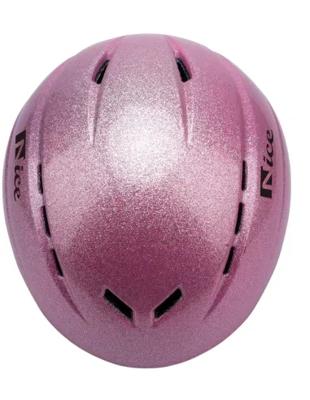 Nice Schaatshelm 022 Met Magnetische Sluiting (sparkle/roze) S/m (55-58cm) Sparkle Pink Nice Schaatshelm 022 Met Magnetische Sluiting (sparkle/roze) S/m (55-58cm) Sparkle Pink