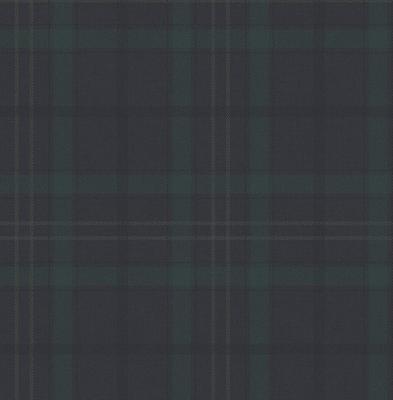 Dutch Wallcoverings Sauvage/British H. Ruit Blauw/- Groen