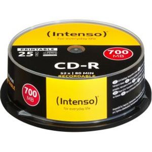 Intenso CD-R 80min/700Mb 52x (25) printable