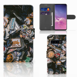 Samsung Galaxy S10 Telefoonhoesje met foto Badges