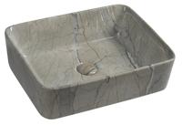 Keramische Opbouw Waskom Sapho Dalma 48x38 cm Grijs