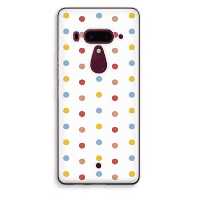 Bollen: HTC U12+ Transparant Hoesje