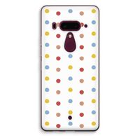 Bollen: HTC U12+ Transparant Hoesje Bollen: HTC U12+ Transparant Hoesje