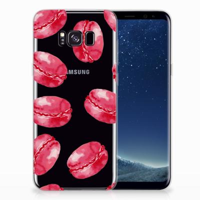 Samsung Galaxy S8 Plus | Siliconen Case | Pink Macarons