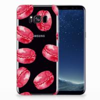 Samsung Galaxy S8 Plus | Siliconen Case | Pink Macarons
