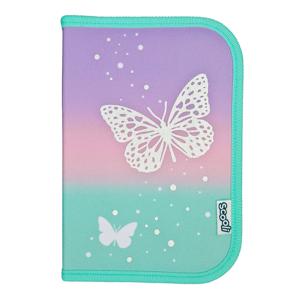 Scooli BUFI0445 schooletui Zachte etui Aqua-kleur, Roze, Paars